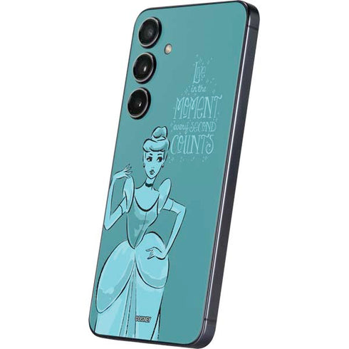 Disney Princess Cinderella Live in the Moment Art Galaxy S24 Plus Skin