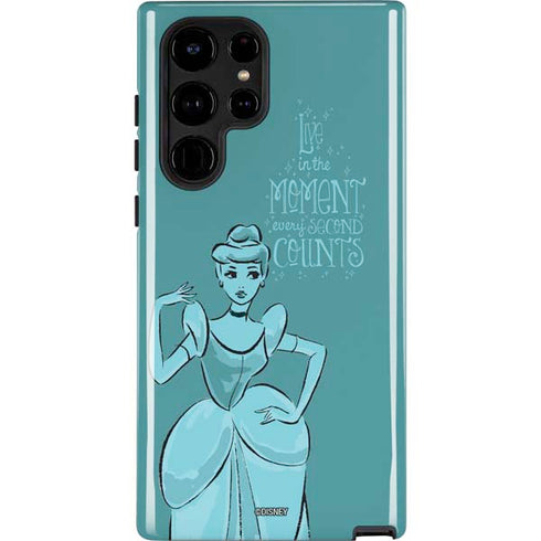 Disney Princess Cinderella Live in the Moment Art Galaxy S25 Ultra Impact Case