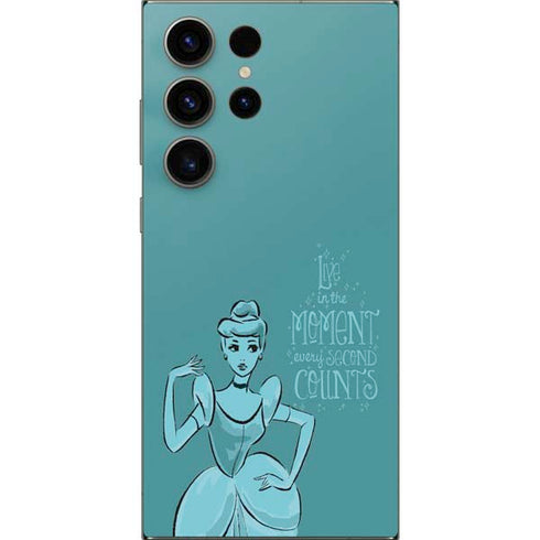 Disney Princess Cinderella Live in the Moment Art Galaxy S24 Ultra Skin