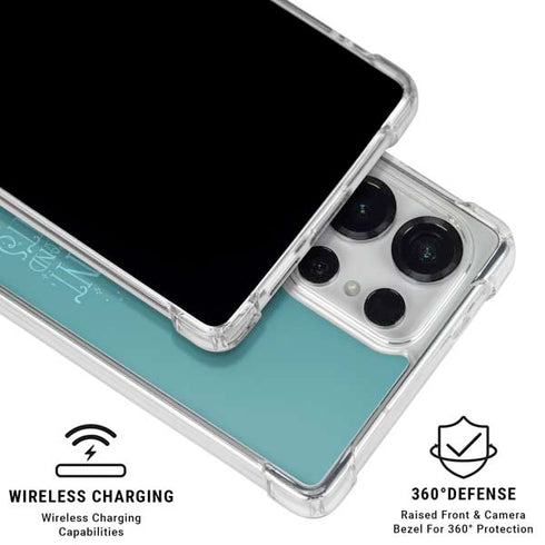 Disney Princess Cinderella Live in the Moment Art Galaxy S26 Ultra Clear Case