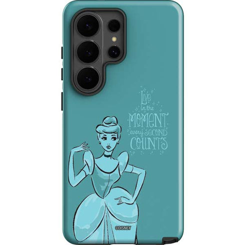 Disney Princess Cinderella Live in the Moment Art Galaxy S26 Ultra Impact Case
