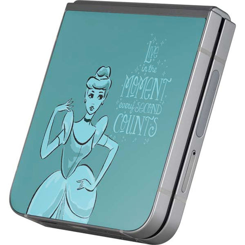 Disney Princess Cinderella Live in the Moment Art Galaxy Z Flip6 Skin