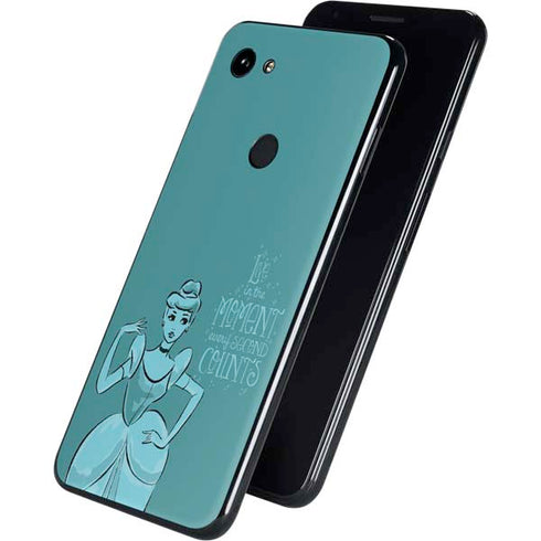 Disney Princess Cinderella Live in the Moment Art Google Pixel 3a XL Skin