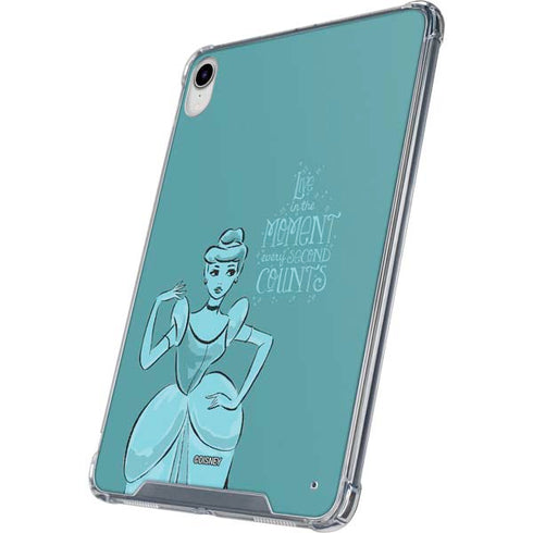 Disney Princess Cinderella Live in the Moment Art iPad 11th Gen (2025) Clear Case
