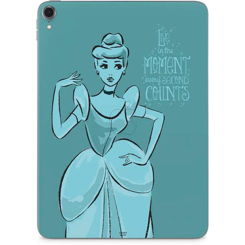 Disney Princess Cinderella Live in the Moment Art Apple iPad Pro Skin