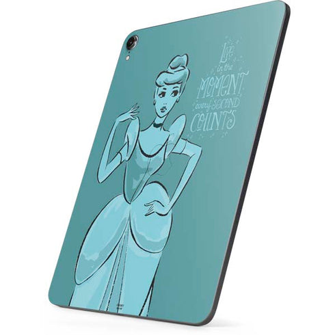 Disney Princess Cinderella Live in the Moment Art Apple iPad Pro Skin
