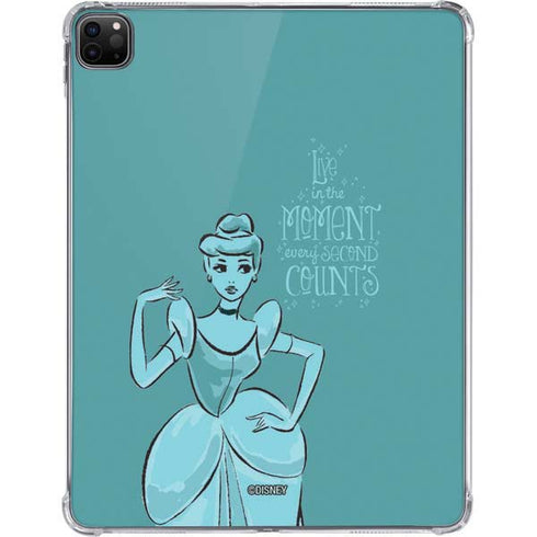 Disney Princess Cinderella Live in the Moment Art iPad Pro 11in (2024) Clear Case
