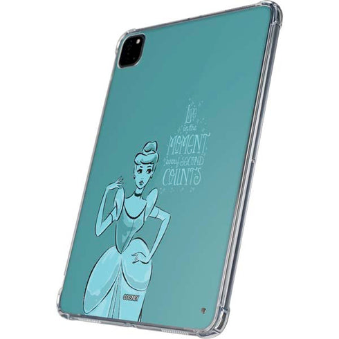 Disney Princess Cinderella Live in the Moment Art iPad Pro 11in (2024) Clear Case