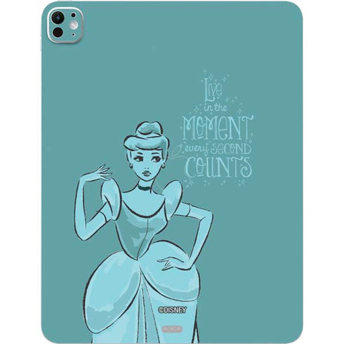Disney Princess Cinderella Live in the Moment Art iPad Pro 13in M4 (2024) Skin