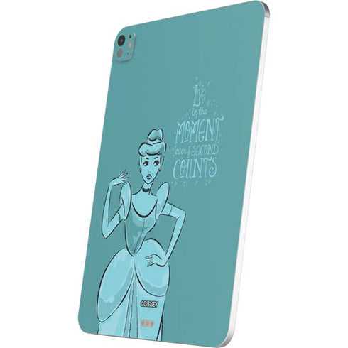 Disney Princess Cinderella Live in the Moment Art iPad Pro 13in M4 (2024) Skin