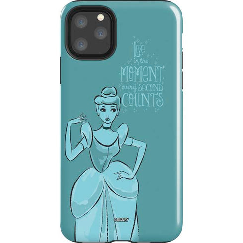 Disney Princess Cinderella Live in the Moment Art iPhone Cases