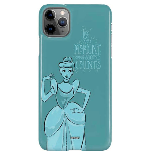 Disney Princess Cinderella Live in the Moment Art iPhone Cases