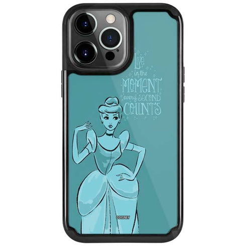 Disney Princess Cinderella Live in the Moment Art iPhone Cases