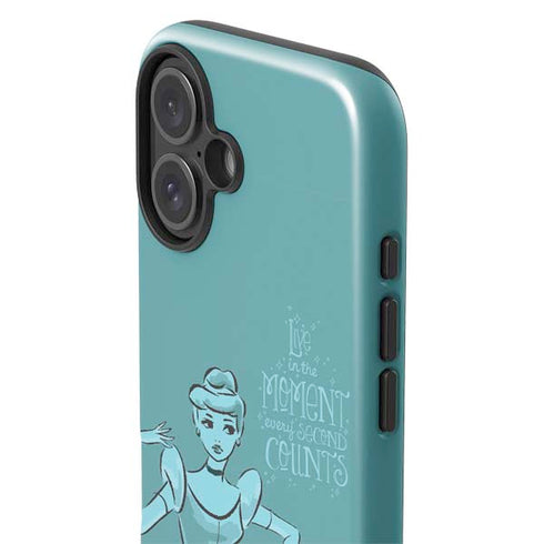 Disney Princess Cinderella Live in the Moment Art iPhone 16 Impact Case