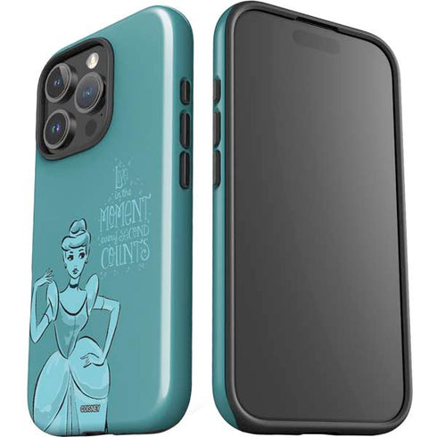 Disney Princess Cinderella Live in the Moment Art iPhone 16 Pro Max Impact Case