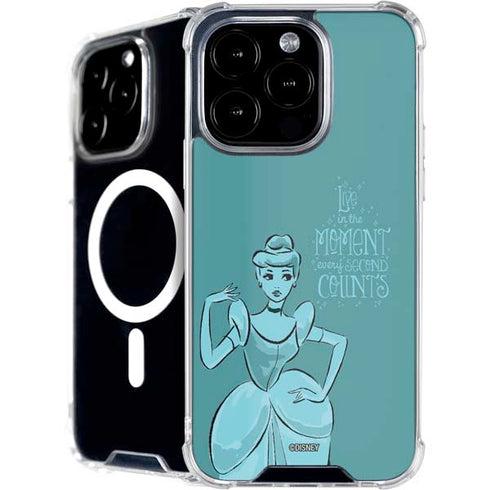 Disney Princess Cinderella Live in the Moment Art iPhone 16 Pro Max MagSafe Case