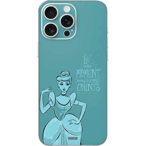 Disney Princess Cinderella Live in the Moment Art iPhone 16 Pro Max Skin