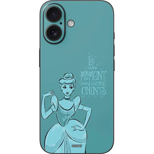 Disney Princess Cinderella Live in the Moment Art iPhone 16 Skin