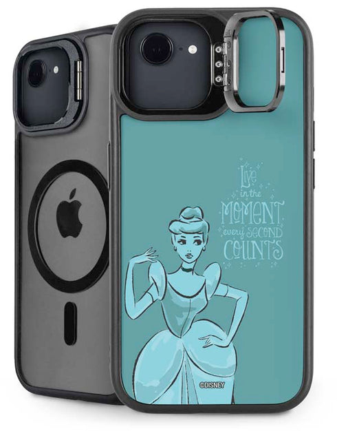 Disney Princess Cinderella Live in the Moment Art iPhone 16e Kickstand Case