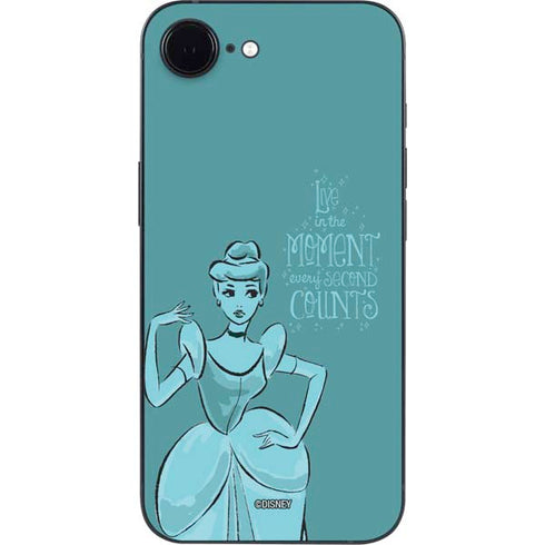 Disney Princess Cinderella Live in the Moment Art iPhone 16e Skin