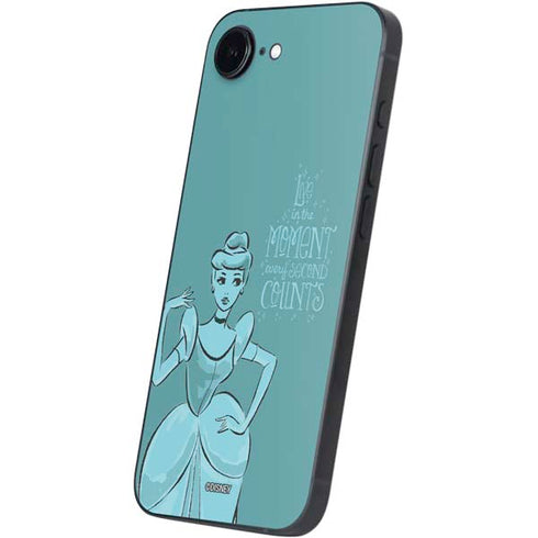 Disney Princess Cinderella Live in the Moment Art iPhone 16e Skin