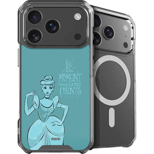 Disney Princess Cinderella Live in the Moment Art iPhone 18 Pro Max MagSafe Case