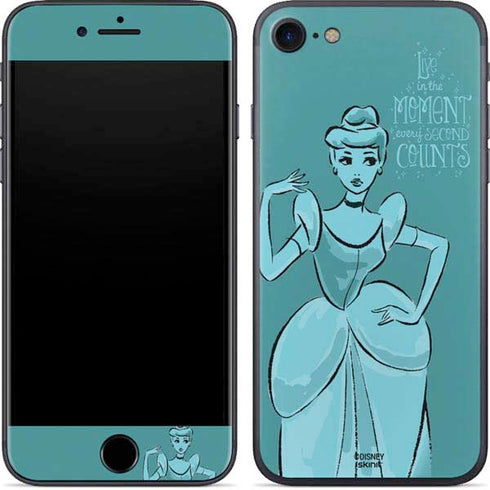 Disney Princess Cinderella Live in the Moment Art iPhone 7 Skin