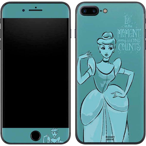 Disney Princess Cinderella Live in the Moment Art iPhone 8 Plus Skin