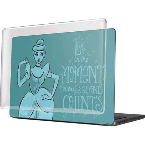 Disney Princess Cinderella Live in the Moment Art MacBook Pro 14in (2021-24) Case plus Skin