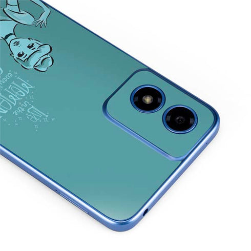Disney Princess Cinderella Live in the Moment Art Moto G Play 4G (2024) Skin