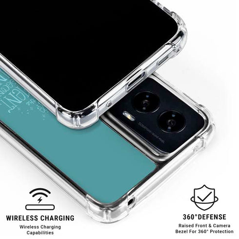 Disney Princess Cinderella Live in the Moment Art Moto G Power 5G (2024) Clear Case
