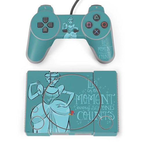 Disney Princess Cinderella Live in the Moment Art PlayStation Classic Bundle Skin