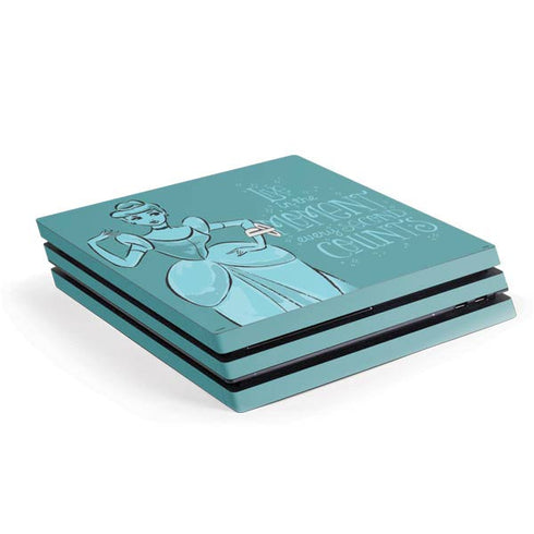 Disney Princess Cinderella Live in the Moment Art PlayStation PS4 Skins