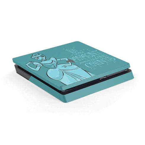 Disney Princess Cinderella Live in the Moment Art PlayStation PS4 Skins