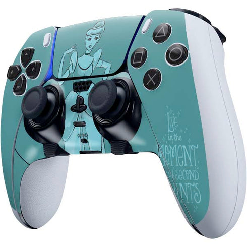 Disney Princess Cinderella Live in the Moment Art PS5 DualSense Edge Pro Controller Skin
