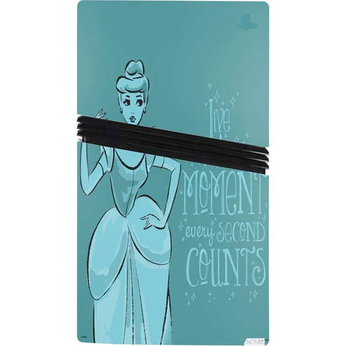 Disney Princess Cinderella Live in the Moment Art PS5 Pro Bundle Skin