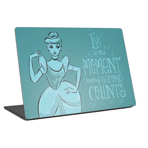 Disney Princess Cinderella Live in the Moment Art Laptop Skins