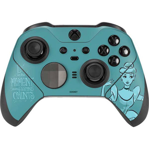 Disney Princess Cinderella Live in the Moment Art Xbox Elite Wireless Controller Series 2 Skin