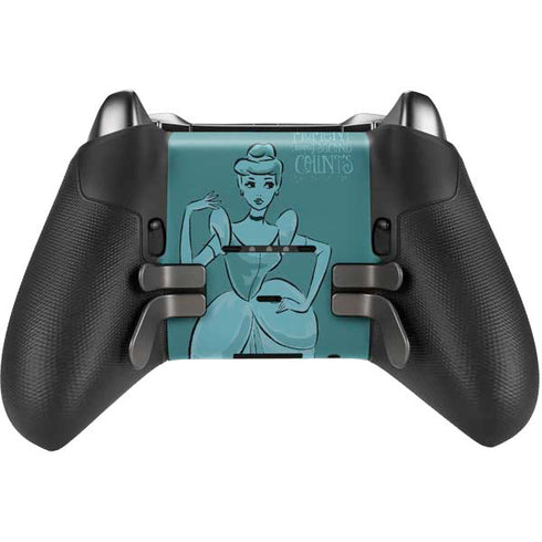 Disney Princess Cinderella Live in the Moment Art Xbox Elite Wireless Controller Series 2 Skin