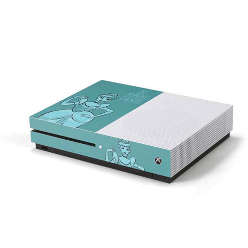 Disney Princess Cinderella Live in the Moment Art Xbox One S Console Skin