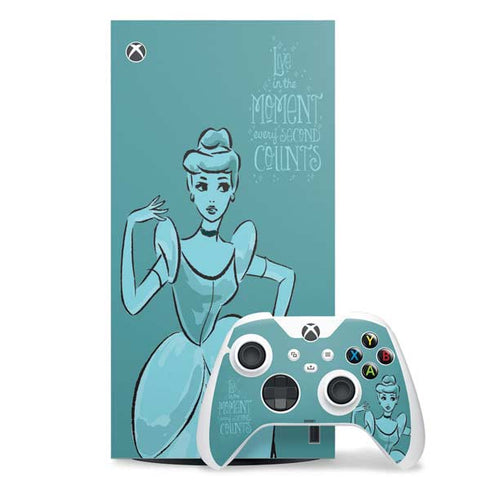 Disney Princess Cinderella Live in the Moment Art Xbox Series X Skins