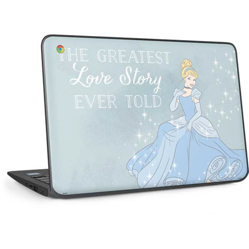 Disney Cinderella Greatest Love Story Ever Told HP Chromebook Skin