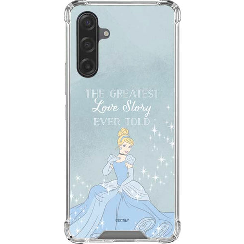 Disney Cinderella Greatest Love Story Ever Told Galaxy A17 Clear Case