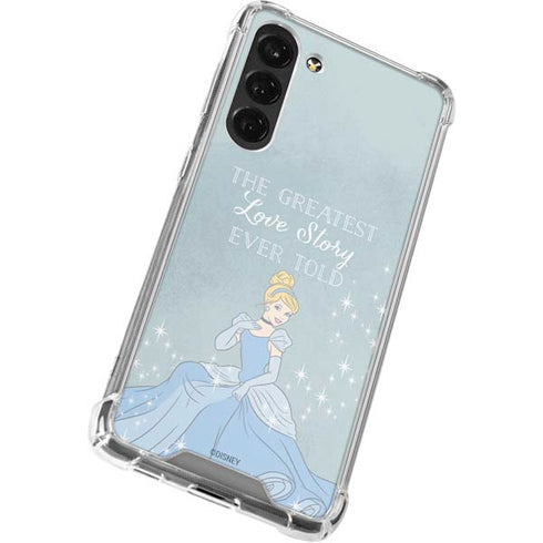 Disney Cinderella Greatest Love Story Ever Told Galaxy S24 FE Clear Case