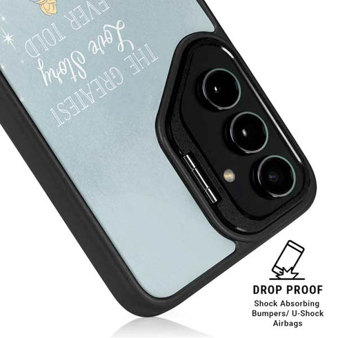 Disney Cinderella Greatest Love Story Ever Told Galaxy S25 Kickstand Case