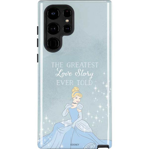 Disney Cinderella Greatest Love Story Ever Told Galaxy Cases