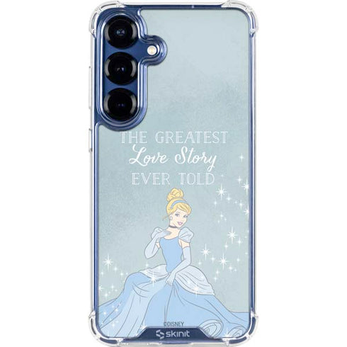 Disney Cinderella Greatest Love Story Ever Told Galaxy S25 FE Clear Case