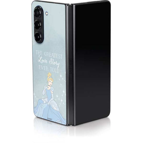 Disney Cinderella Greatest Love Story Ever Told Galaxy Z Fold5 5G Skin