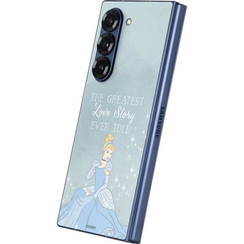 Disney Cinderella Greatest Love Story Ever Told Galaxy Z Fold6 Skin