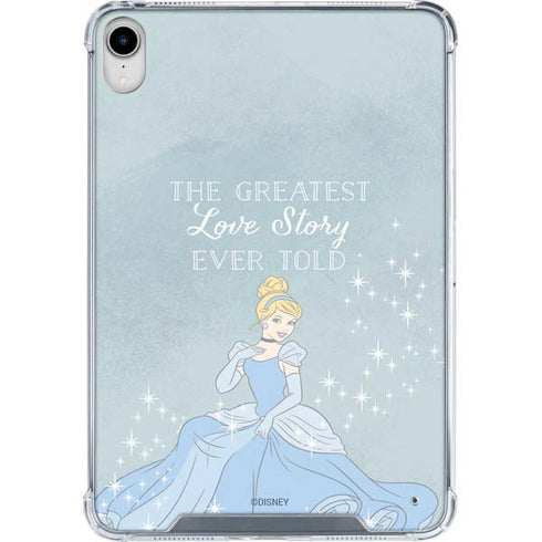 Disney Cinderella Greatest Love Story Ever Told iPad 11th Gen (2025) Clear Case